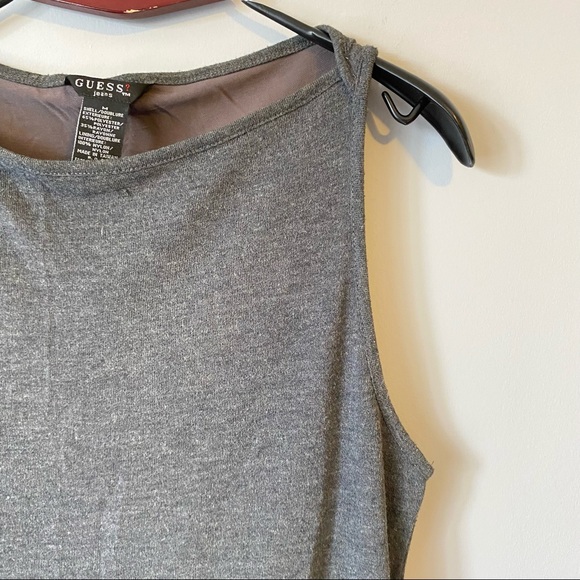 Guess vintage sheath knit sleeveless dress - Size Medium - Picture 4 of 11